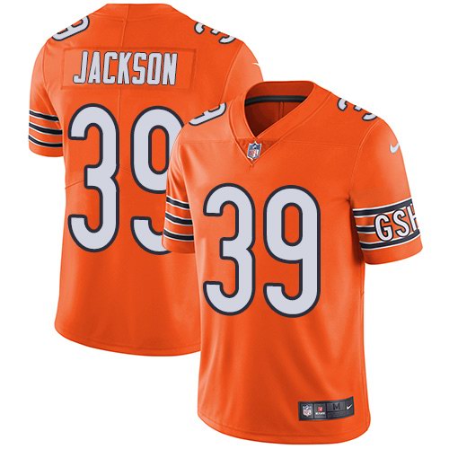 Nike Men & Women & Youth Bears 39 Eddie Jackson Orange NFL Vapor Untouchable Limited Jersey,We sell and wholesale Nike Men & Women & Youth Bears 39 Eddie Jackson Orange NFL Vapor Untouchable Limited Jersey on line form chian!